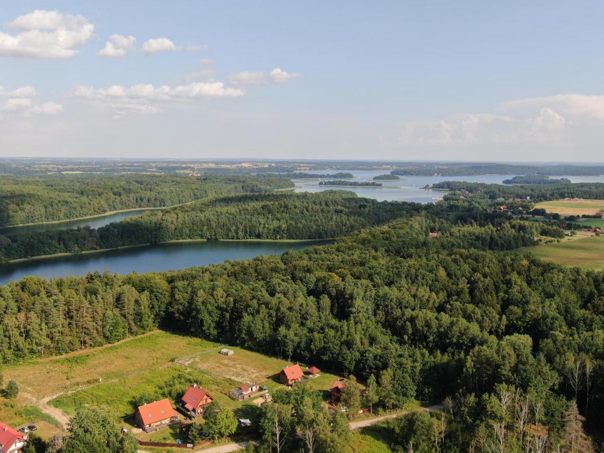 Villa Wypoczynek Na Mazurach U Sebka Łukta Exterior foto