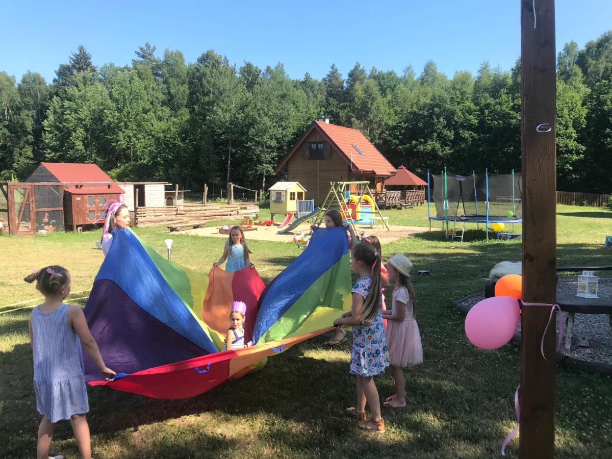 Villa Wypoczynek Na Mazurach U Sebka Łukta Exterior foto